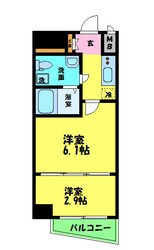 ラシュレエグゼ本町の物件間取画像